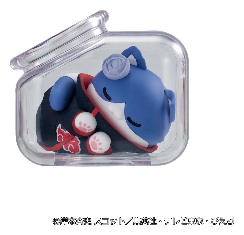 Naruto Shippuden Mega Cat Project Mini Figures Good Night Nyaruto! Gathering Akatsuki Edition Vol. 1 Blind Box Display (8)