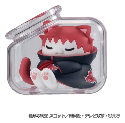 Naruto Shippuden Mega Cat Project Mini Figures Good Night Nyaruto! Gathering Akatsuki Edition Vol. 1 Blind Box Display (8) - MegaHouse Blind Boxes