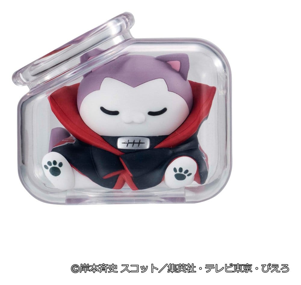 Naruto Shippuden Mega Cat Project Mini Figures Good Night Nyaruto! Gathering Akatsuki Edition Vol. 1 Blind Box Display (8)