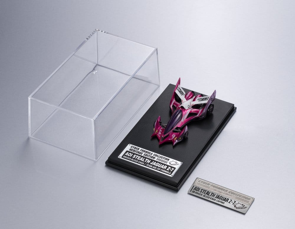 Future GPX Cyber Formula Cyber Formula Collection -Heritage Edition- Vehicles 2-Pack Proto Jaguar Z-6 & Aoi Stealth Jaguar Z-7 - Megahouse Vehicles
