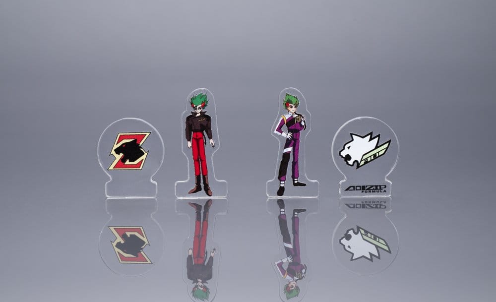 Future GPX Cyber Formula Cyber Formula Collection -Heritage Edition- Vehicles 2-Pack Proto Jaguar Z-6 & Aoi Stealth Jaguar Z-7 - Megahouse Vehicles