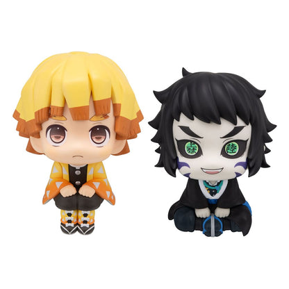 Demon Slayer: Kimetsu no Yaiba Look Up PVC Figures 2-Pack Zenitsu Agatsuma Grumpy Ver. & Kaigaku (with gift) - MegaHouse Mini Figures