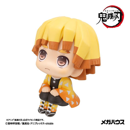 Demon Slayer: Kimetsu no Yaiba Look Up PVC Figures 2-Pack Zenitsu Agatsuma Grumpy Ver. & Kaigaku (with gift)