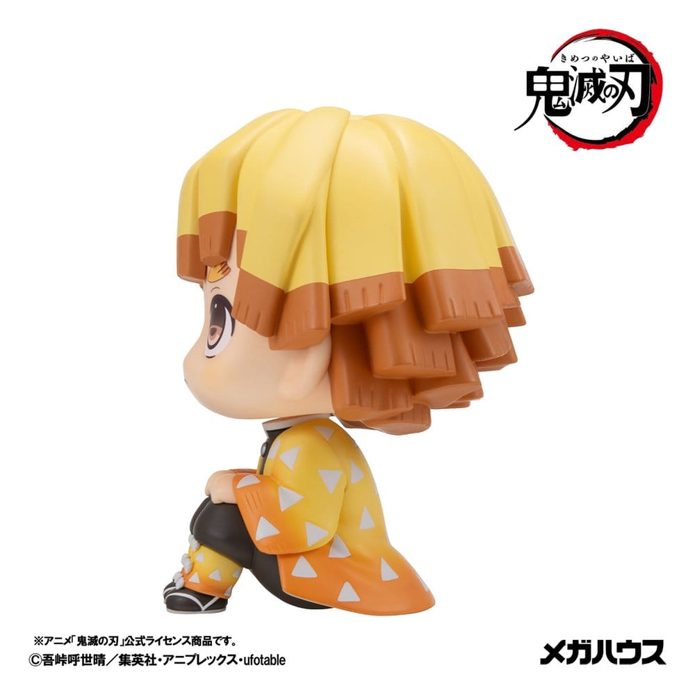 Demon Slayer: Kimetsu no Yaiba Look Up PVC Figures 2-Pack Zenitsu Agatsuma Grumpy Ver. & Kaigaku (with gift)