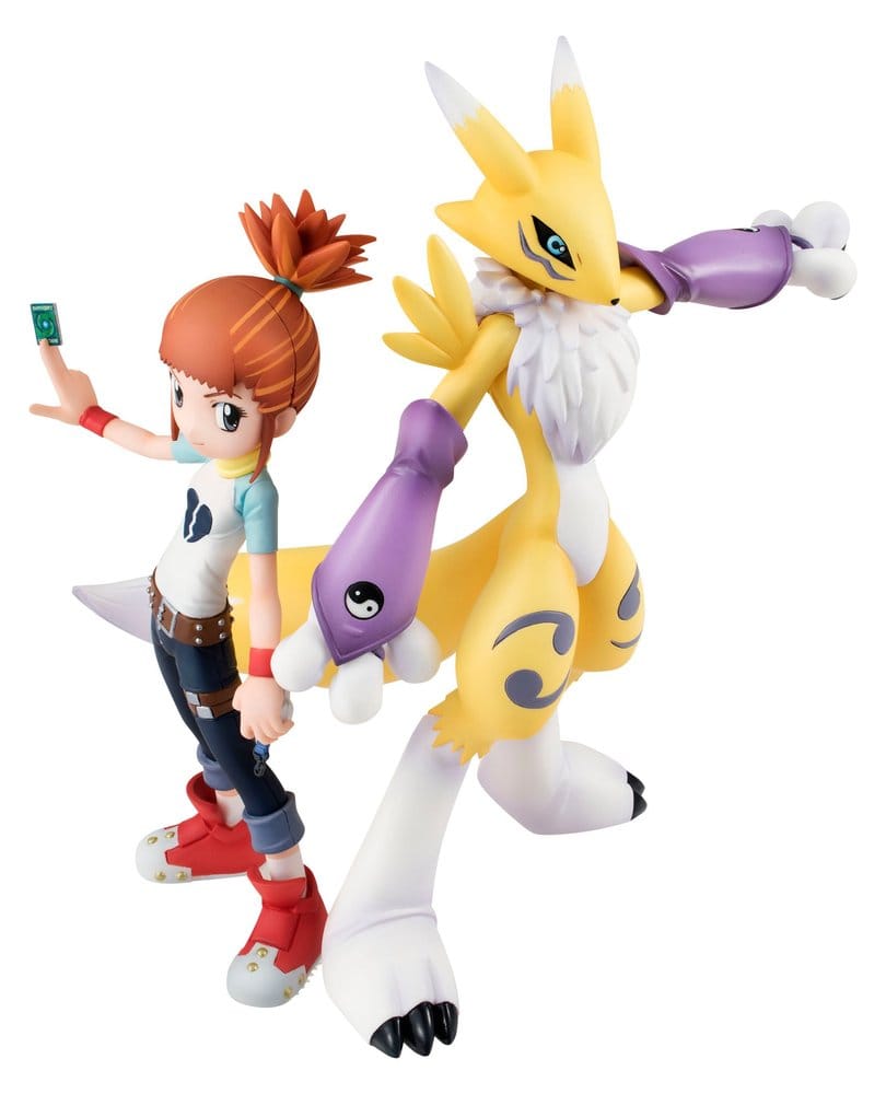Digimon Tamers G.E.M. Series PVC Figure Renamon & Ruki Makino (Repeat) - MegaHouse Statues