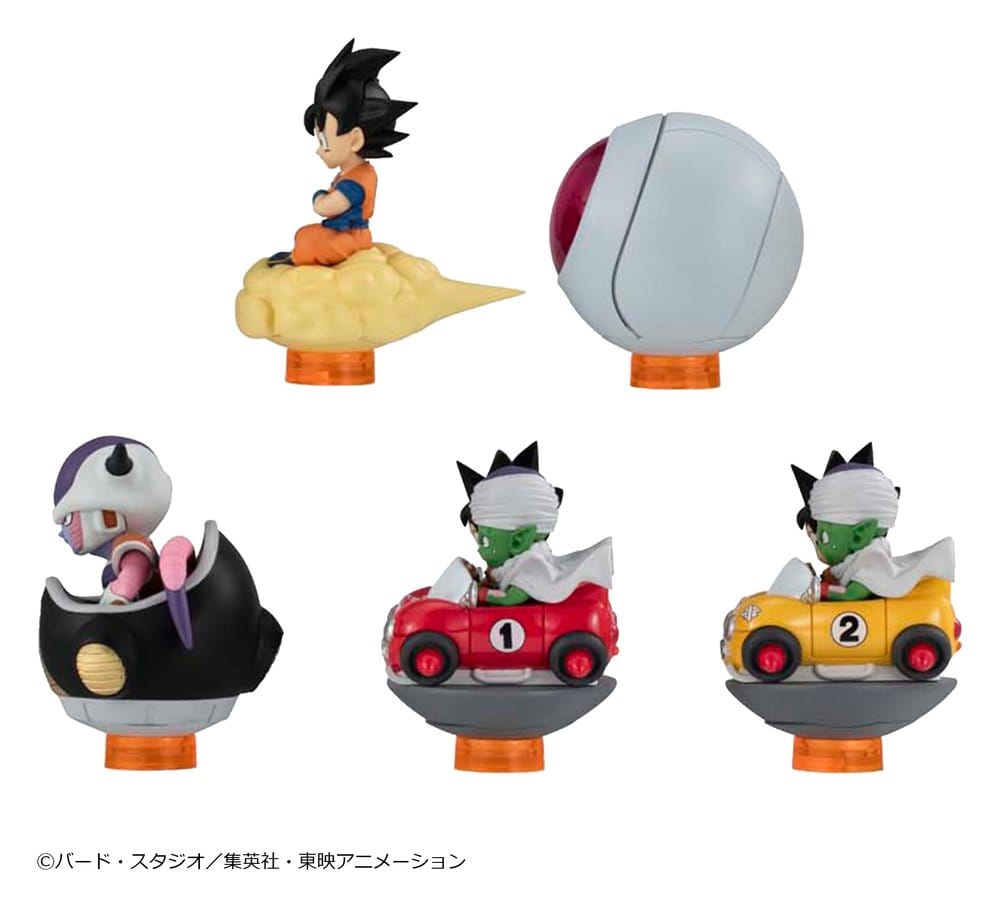Dragon Ball Z Yuracolle Series Mini Figures Collection 01 Blind Box Display (6)