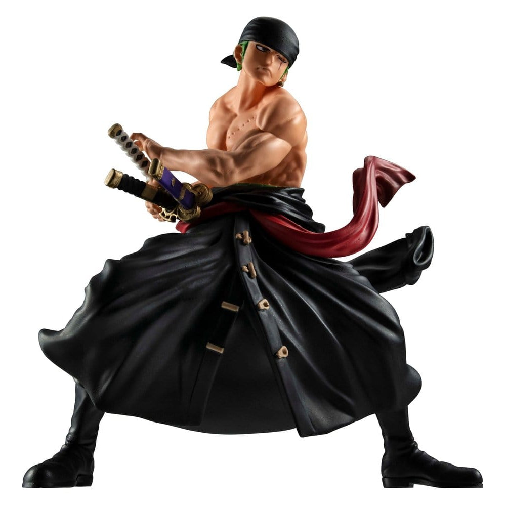 One Piece Wallstar PVC Figure Roronoa Zoro - MegaHouse Statues