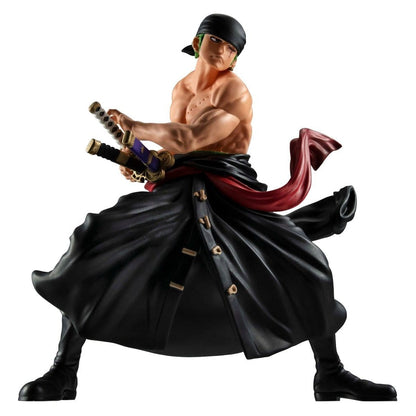 One Piece Wallstar PVC Figure Roronoa Zoro - MegaHouse Statues