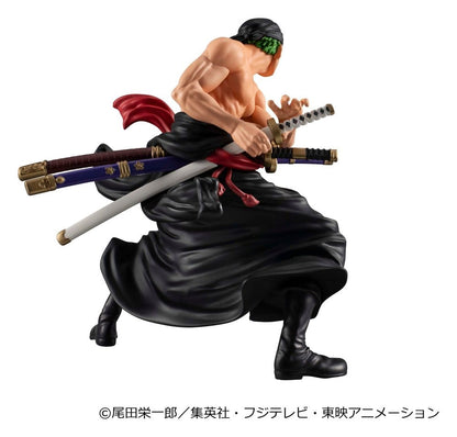 One Piece Wallstar PVC Figure Roronoa Zoro