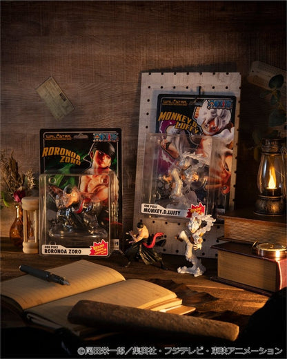 One Piece Wallstar PVC Figures 2-Pack Monkey D. Luffy Gear Fifth & Roronoa Zoro (with gift)