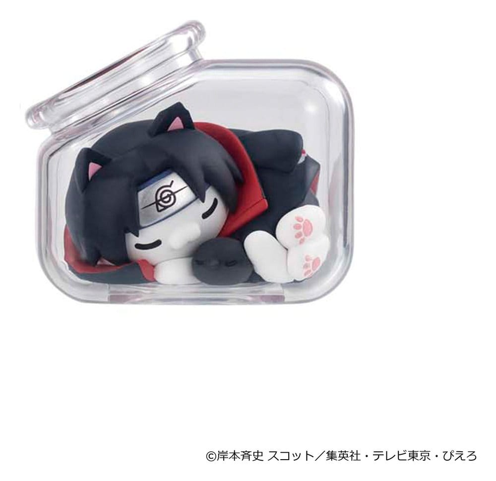 Naruto Shippuden Mega Cat Project Mini Figures Good Night Nyaruto! Gathering Akatsuki Edition Vol. 2 Blind Box Display (8)