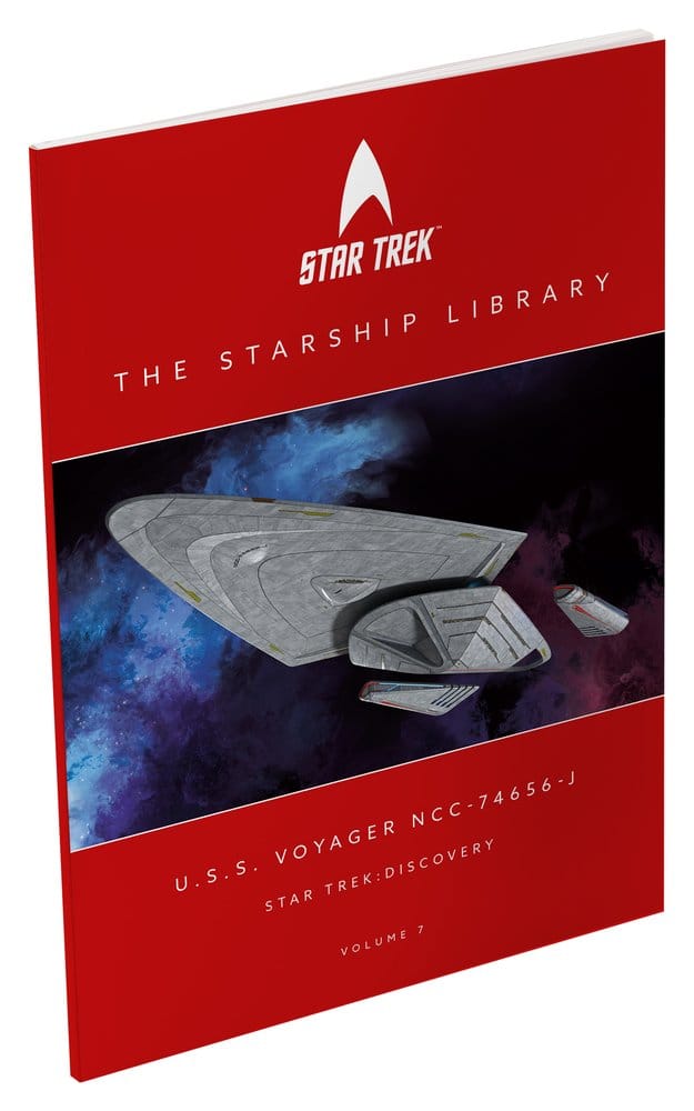 Star Trek Library Die-Cast U.S.S. Voyager NCC-74656-J - Master Replicas Replicas: Down Scaled