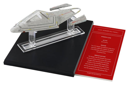 Star Trek Library Die-Cast U.S.S. Voyager NCC-74656-J - Master Replicas Replicas: Down Scaled