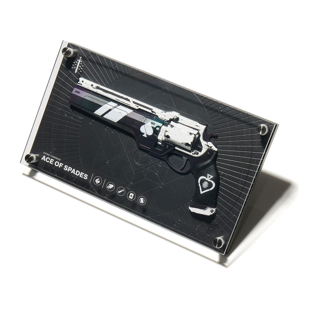 Destiny Replica Plaque Ace of Spades 30 cm - Numskull Replicas: down-scaled