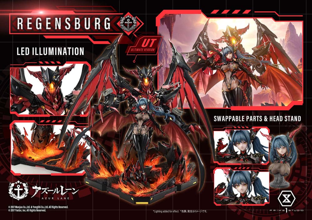 Azur Lane Concept Masterline Series Statue 1/6 Regensburg Ultimate Bonus Ver. 66 cm - Prime 1 Studio Statues & Busts