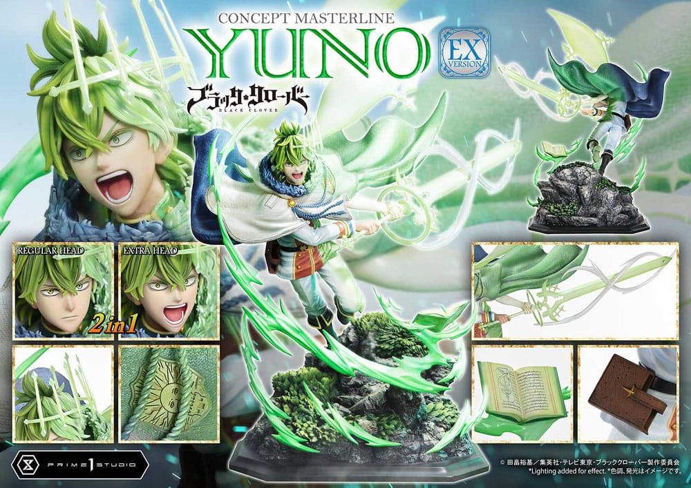Black Clover Concept Masterline Series Statue 1/6 Yuno Exclusive Bonus Ver. 57 cm - Prime 1 Studio Statues & Busts