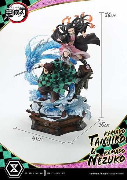 Demon Slayer: Kimetsu no Yaiba Concept Masterline Series Statue 1/6 Nezuko & Tanjiro 56 cm - Prime 1 Studio Statues & Busts