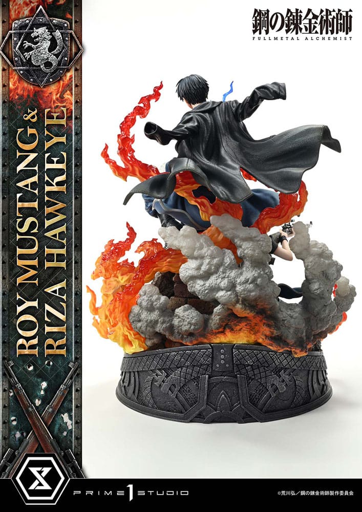 Fullmetal Alchemist Concept Masterline Statue 1/6 Roy Mustang & Riza Hawkeye Regular Version 50 cm - Prime 1 Studio Statues & Busts
