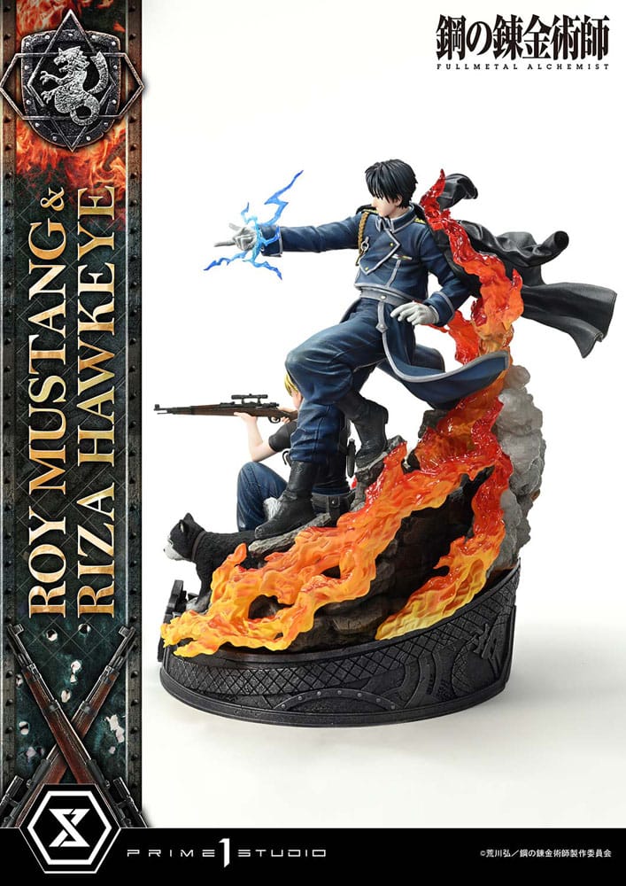 Fullmetal Alchemist Concept Masterline Statue 1/6 Roy Mustang & Riza Hawkeye Regular Version 50 cm - Prime 1 Studio Statues & Busts