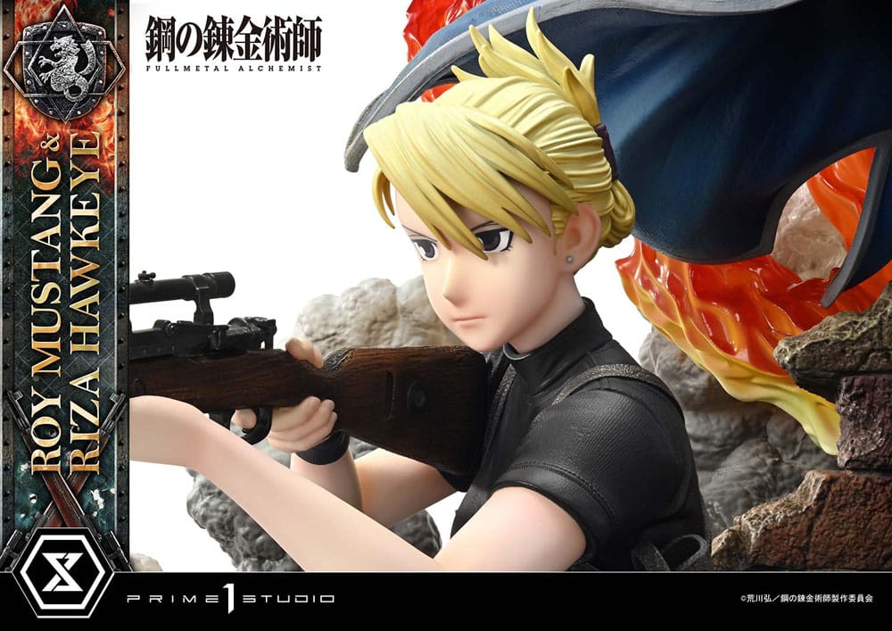 Fullmetal Alchemist Concept Masterline Statue 1/6 Roy Mustang & Riza Hawkeye Regular Version 50 cm - Prime 1 Studio Statues & Busts