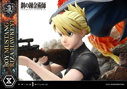 Fullmetal Alchemist Concept Masterline Statue 1/6 Roy Mustang & Riza Hawkeye Regular Version 50 cm - Prime 1 Studio Statues & Busts