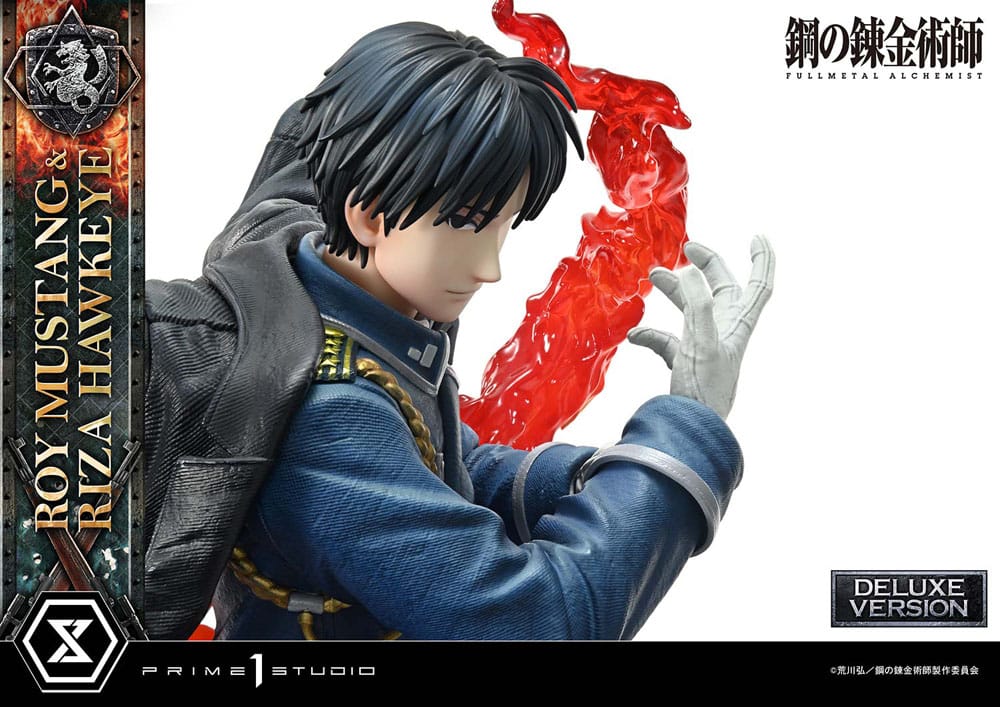Fullmetal Alchemist Concept Masterline Statue 1/6 Roy Mustang & Riza Hawkeye Deluxe Version 50 cm - Prime 1 Studio Statues & Busts