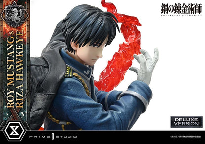 Fullmetal Alchemist Concept Masterline Statue 1/6 Roy Mustang & Riza Hawkeye Deluxe Version 50 cm - Prime 1 Studio Statues & Busts