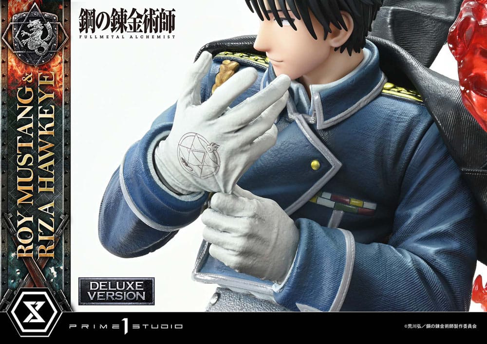 Fullmetal Alchemist Concept Masterline Statue 1/6 Roy Mustang & Riza Hawkeye Deluxe Version 50 cm - Prime 1 Studio Statues & Busts