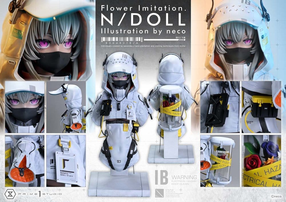 Concept Masterline Series Statue 1/2 Flower Imitation. N/DOLL Bonus Version - Prime 1 Studio Statues