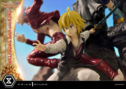 Seven Deadly Sins Concept Masterline Series Statue Meliodas, Ban and King 55 cm - Prime 1 Studio Statues & Busts