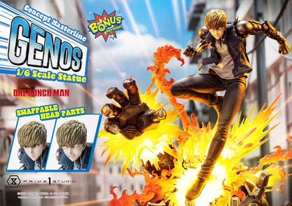 One Punch Man Concept Masterline Series Statue 1/6 Genos Bonus Ver. 33 cm - Prime 1 Studio Statues & Busts