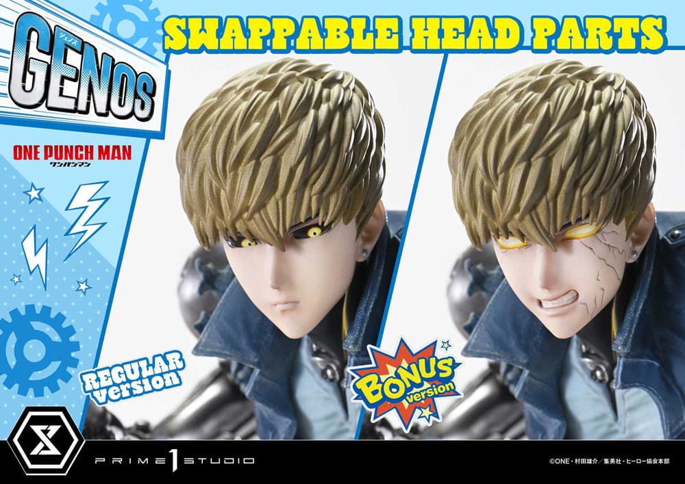 One Punch Man Concept Masterline Series Statue 1/6 Genos Bonus Ver. 33 cm - Prime 1 Studio Statues & Busts