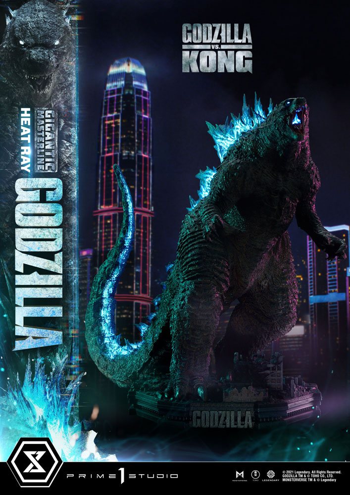 Godzilla vs. Kong Giant Masterline Statue Heat Ray Godzilla 87 cm - Prime 1 Studio Statues & Busts