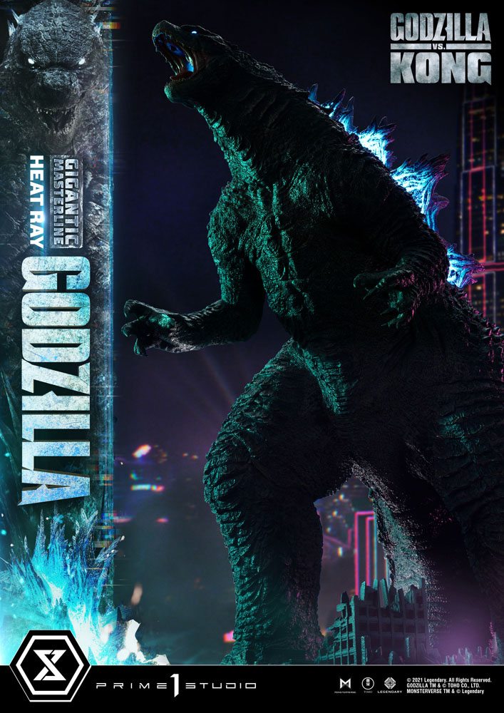 Godzilla vs. Kong Giant Masterline Statue Heat Ray Godzilla 87 cm - Prime 1 Studio Statues & Busts