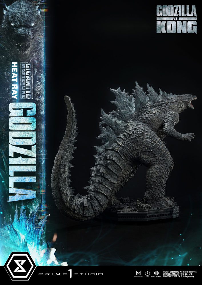 Godzilla vs. Kong Giant Masterline Statue Heat Ray Godzilla 87 cm - Prime 1 Studio Statues & Busts
