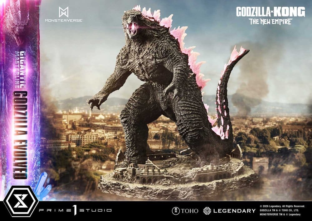 Godzilla x Kong: The New Empire (Film) Gigantic Masterline Series Statue Godzilla Evolved 93 cm - Prime 1 Studio Statues