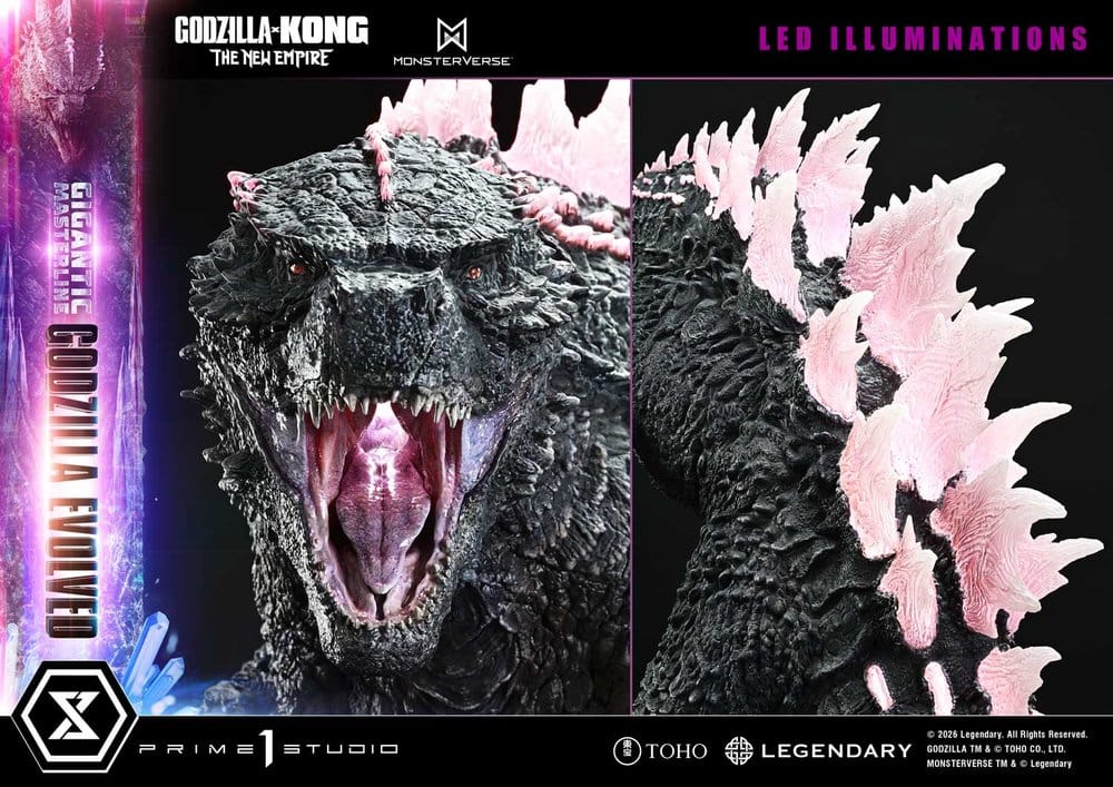 Godzilla x Kong: The New Empire (Film) Gigantic Masterline Series Statue Godzilla Evolved 93 cm - Prime 1 Studio Statues