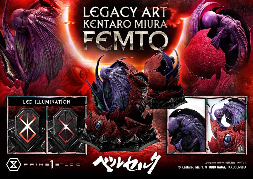 Berserk Ultimate Legacy Art Kentaro Miura Statue 1/4 Femto 46 cm - Prime 1 Studio Statues & Busts