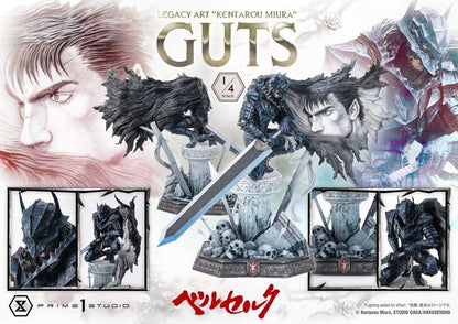 Berserk Legacy Art "Kentarou Miura" Guts 1/4 Scale Statue