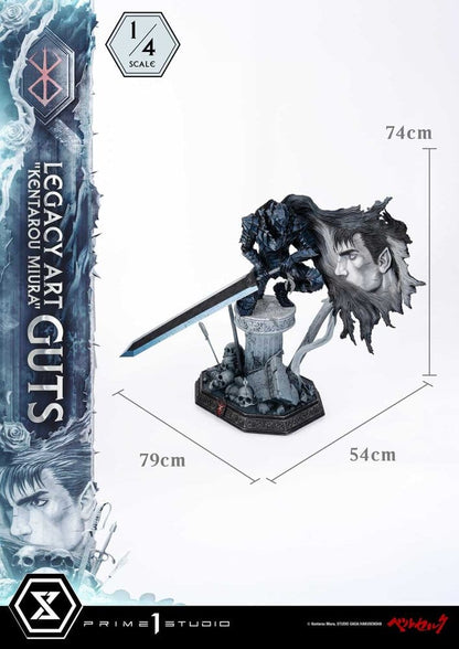 Berserk Legacy Art "Kentarou Miura" Guts 1/4 Scale Statue