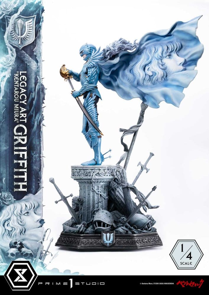 Berserk Legacy Art "Kentarou Miura" Griffith 1/4 Scale Statue