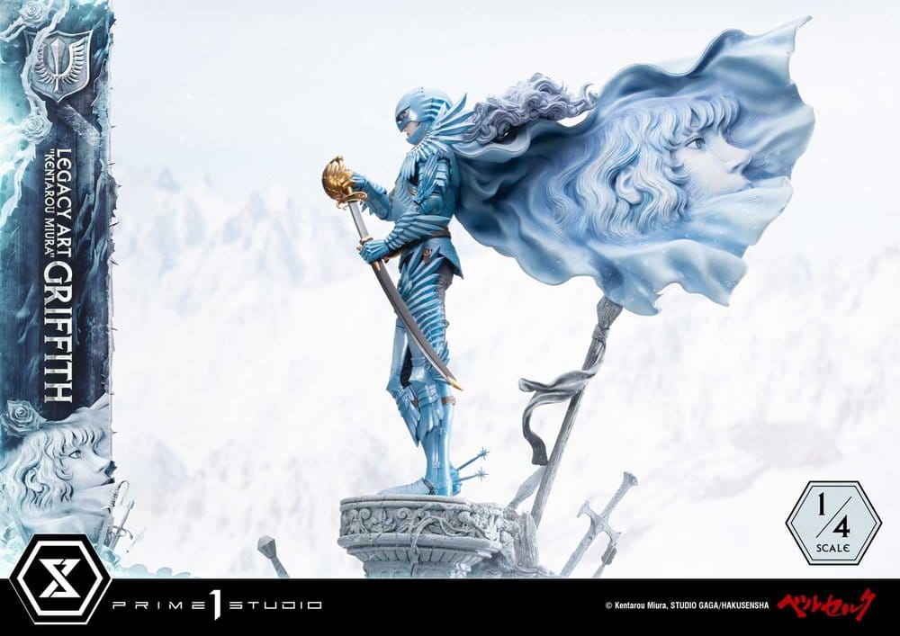 Berserk Legacy Art "Kentarou Miura" Griffith 1/4 Scale Statue