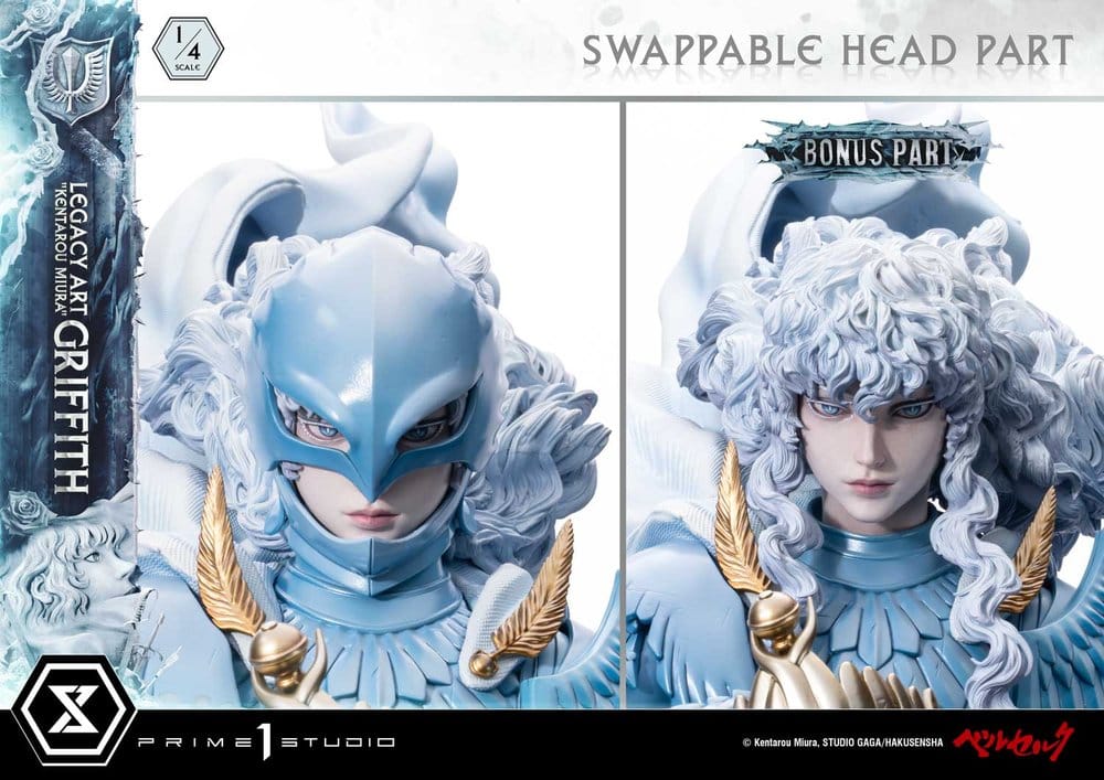 Berserk Legacy Art "Kentarou Miura" Griffith Bonus Version 1/4 Scale Statue