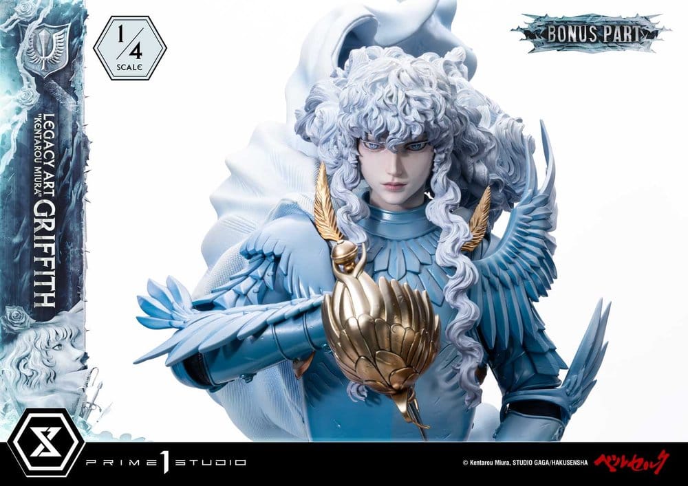 Berserk Legacy Art "Kentarou Miura" Griffith Bonus Version 1/4 Scale Statue