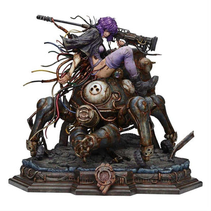 Ghost in the Shell Stand Alone Complex The Legend of Beauty and the Beast Statue 1/4 Motoko Kusanagi & Tachikoma Character color Art by Entei Ryu 53 cm - Prime 1 Studio Statues & Busts