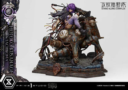 Ghost in the Shell Stand Alone Complex The Legend of Beauty and the Beast Statue 1/4 Motoko Kusanagi & Tachikoma Character color Art by Entei Ryu 53 cm - Prime 1 Studio Statues & Busts
