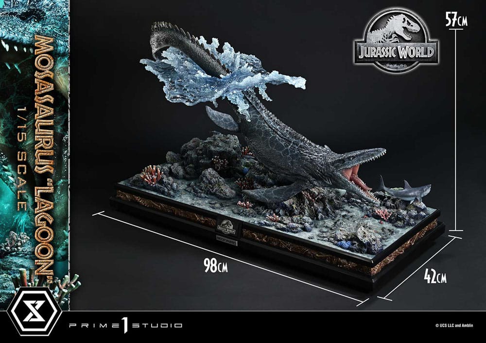 Jurassic World Legacy Museum Collection Statue 1/15 Mosasaurus "Lagoon" Bonus Version 57 cm - Prime 1 Studio Statues & Busts