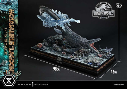 Jurassic World Legacy Museum Collection Statue 1/15 Mosasaurus "Lagoon" Bonus Version 57 cm - Prime 1 Studio Statues & Busts