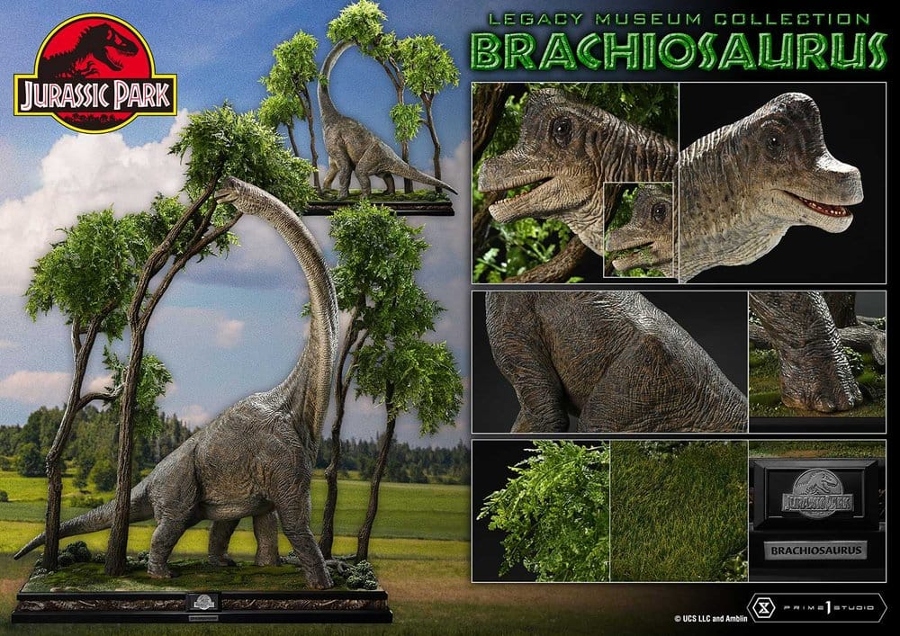 Jurassic Park (Film) Legacy Museum Collection Statue 1/15 Brachiosaurus 128 cm - Prime 1 Studio Statues