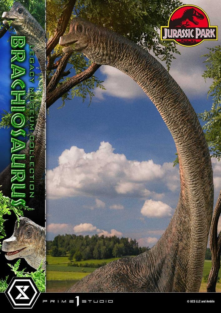 Jurassic Park (Film) Legacy Museum Collection Statue 1/15 Brachiosaurus Bonus Version 128 cm - Prime 1 Studio Statues